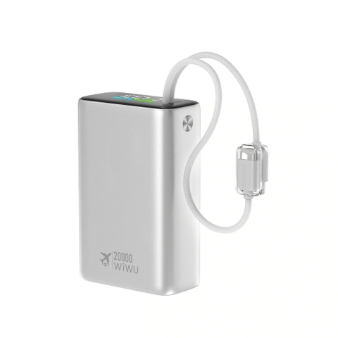 WIWU POWER PLUS 20.000mAh – PIN KHỦNG, SẠC CỰC NHANH!