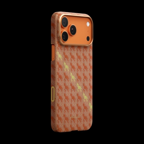 Happiness Rides In PITAKA Edge Case for iPhone