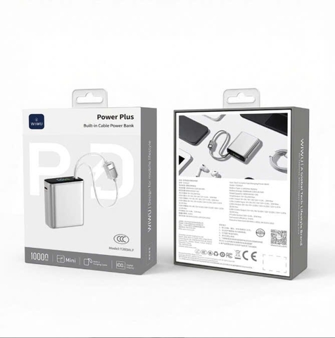 PIN DỰ PHÒNG WIWU POWER PLUS 10.000 mAh