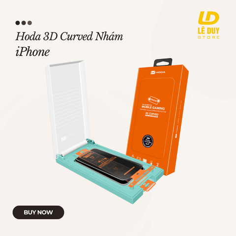 Kính Hoda 3D Curved Nhám cho iPhone
