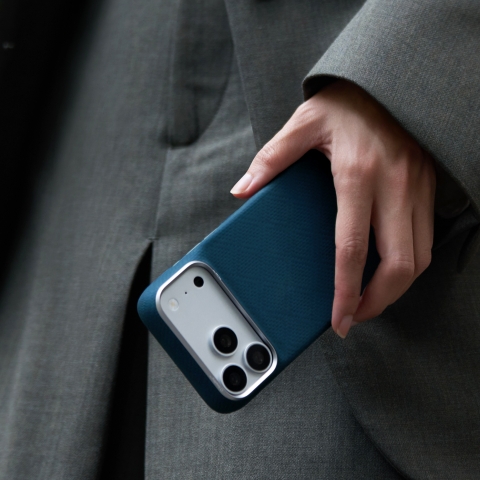 PITAKA Abyss Blue (PitaTap™) iPhone 18 Pro Max Edge Case