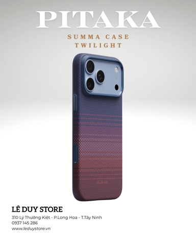 PITAKA Twilight iPhone 18 Pro Max Summa Case
