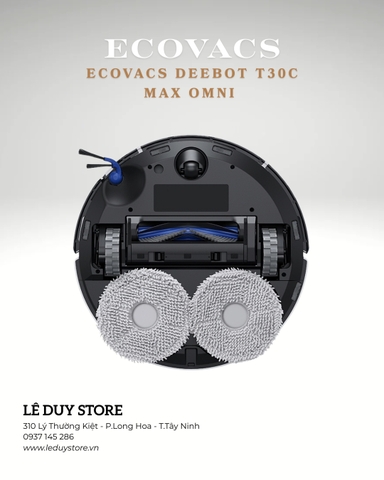 Robot hút bụi lau nhà Ecovacs Deebot T30C Max Omni