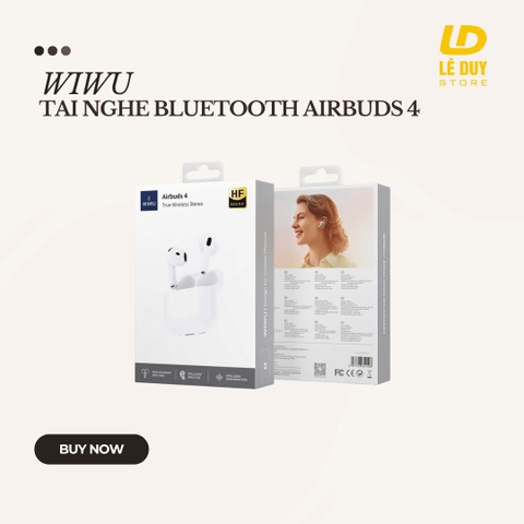 Tai nghe bluetooth Wiwu Airbuds 4