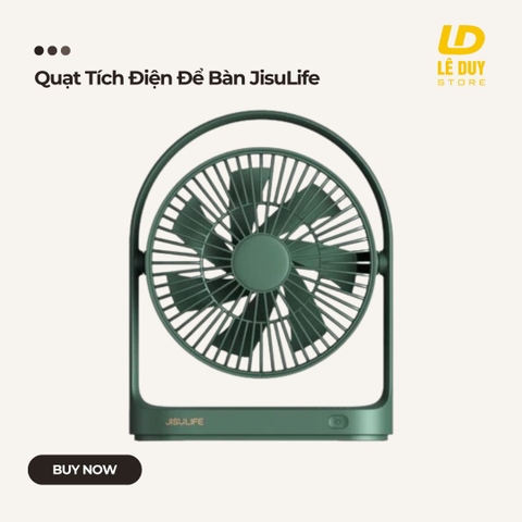 Quạt Tích Điện Để Bàn JisuLife Life 5