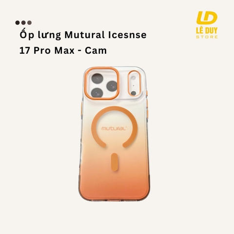 Ốp lưng Mutural Icesnse 17 Pro Max