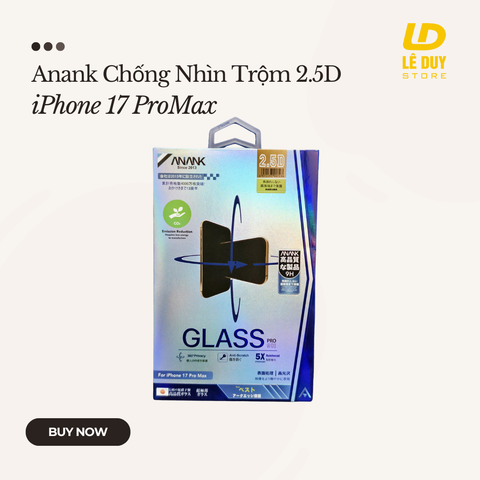 Kính Chống Nhìn Trộm Anank cho iPhone