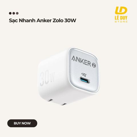 Sạc Nhanh Anker Zolo 30W