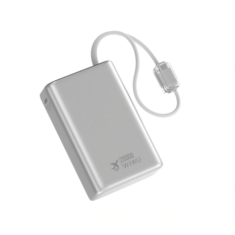 WIWU POWER PLUS 20.000mAh – PIN KHỦNG, SẠC CỰC NHANH!