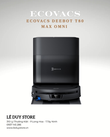Robot hút bụi lau nhà Ecovacs Deebot T80 Max Omni