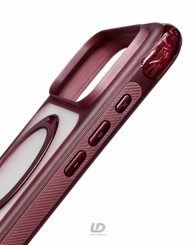 Ốp WIWU AeroShield Ultra iPhone ( Cherry ) 17ProMax/18ProMax
