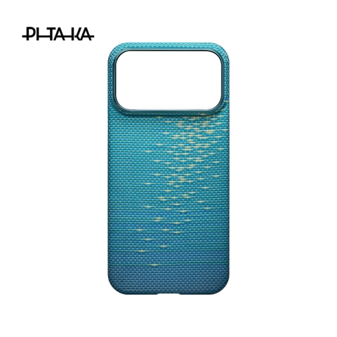 iPhone 17 ProMax PITAKA Ultra-Slim (with PitaTap) - Lucid Blue