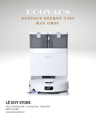 Robot hút bụi lau nhà Ecovacs Deebot T30C Max Omni