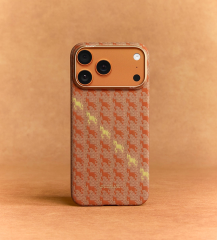 Happiness Rides In PITAKA Edge Case for iPhone