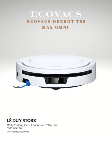 Robot hút bụi lau nhà Ecovacs Deebot T80 Max Omni
