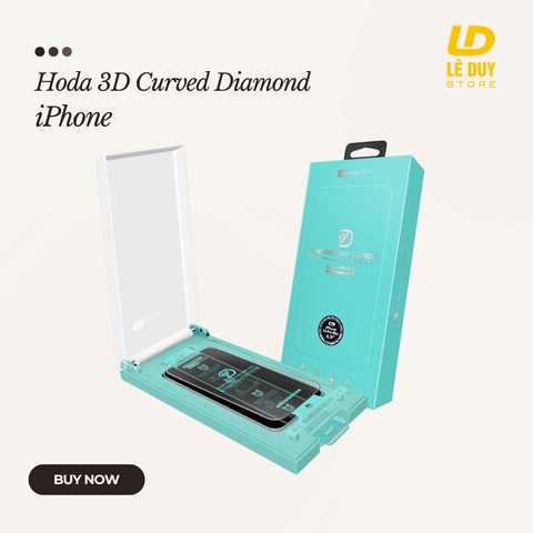 Kính Hoda 3D Curved Diamond cho iPhone