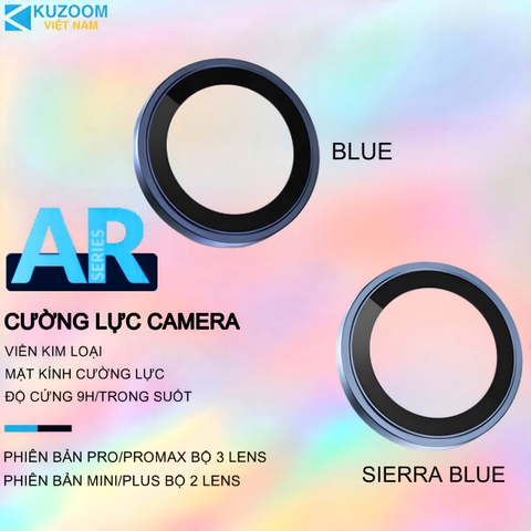 Cường lực camera IPhone 16 Series thương hiệu Kuzoom (Hàng chính hãng)