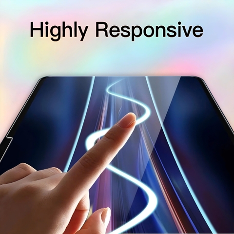 KÍNH CƯỜNG LƯC CHỐNG VA ĐẬP, TRẦY XƯỚC 9H CHO IPAD 2024 THƯƠNG HIỆU KUZOOM