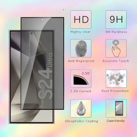 Kính cường lực Kuzoom full màn hình siêu mỏng, cảm ứng vân tay siêu mượt cho tất cả các dòng điện thoại Samsung