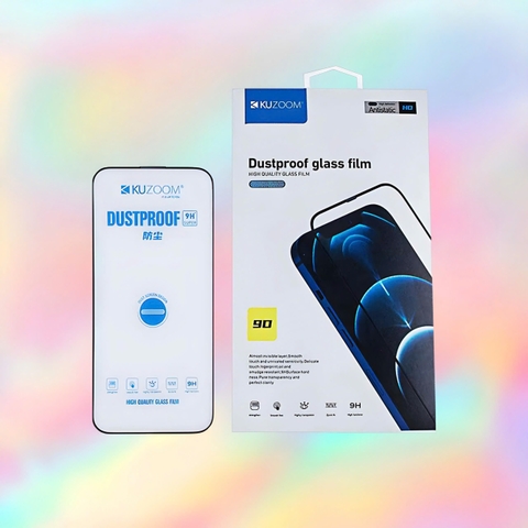 Kính cường lực trong Kuzoom 3D dành cho tất cả dòng iphone (Hàng chính hãng)