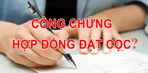 Sập bẫy 'không thể bán nhà' khi công chứng hợp đồng đặt cọc