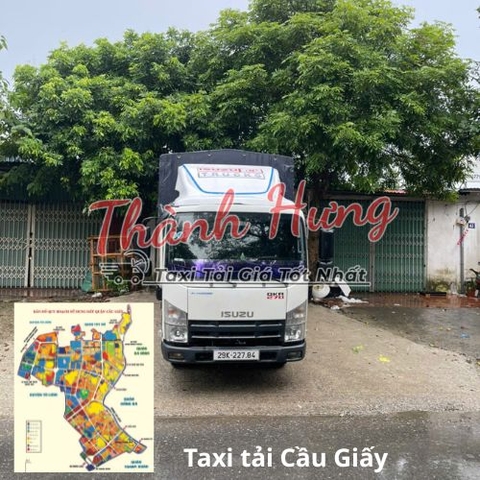Dịch vụ xe tải chở hàng Cầu Giấy - Hà Nội