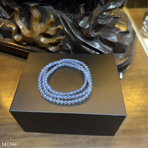 Vòng Đá Aquamarine Size 4.2mm - 4.5mm Cao Cấp