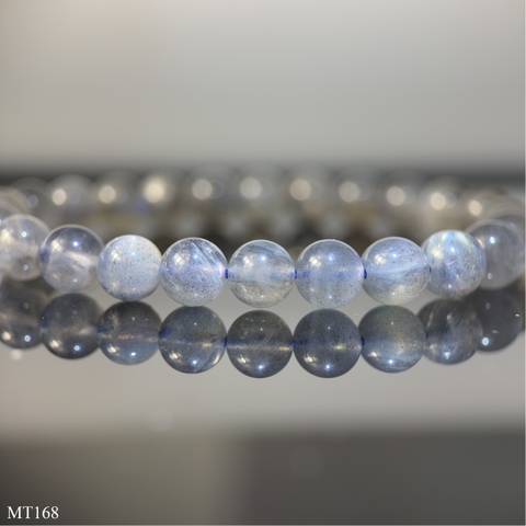 Vòng Tay Đá Xà Cừ Labradorite Tự Nhiên - Lửa Mạnh