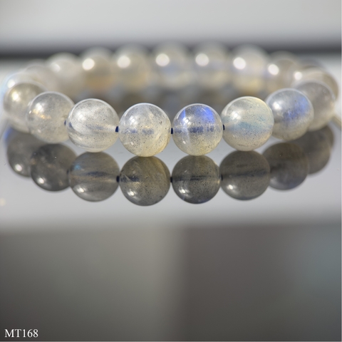 Vòng Tay Đá Xà Cừ Labradorite Tự Nhiên - Lửa Mạnh