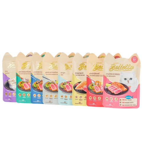 Pate Bellotta 85g cho mèo - Nhiều vị