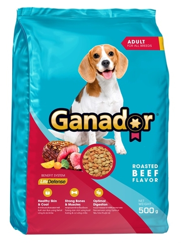 Hạt Ganador Adult cho chó trưởng thành vị Bò nướng 20kg (50*400gr)