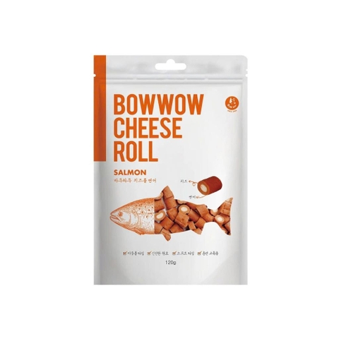 Phô mai cuộn cá hồi BowWow 120gram