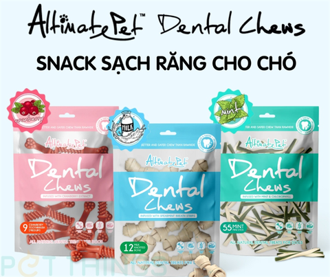 Altimate Dental Chews Sạch Răng Thơm Miệng 150g