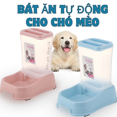 Khay ăn tự động cho chó mèo