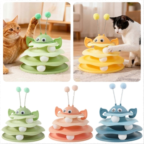 Tháp lật đật 4 tầng con cua