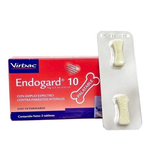 Sổ Giun Sán Cho Cún Endogard® 10 Virbac Pháp (Dạng Viên Vị Bò)