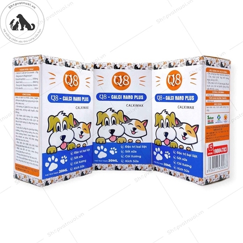 Canxi Nano Plus cho Chó - Mèo