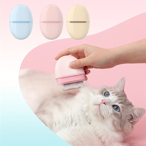 Lược chải lông hình trứng massage cho mèo