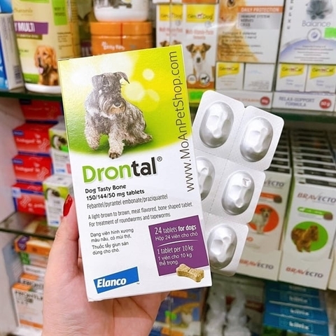THUỐC SỔ GIUN DRONTAL CHO CHÓ
