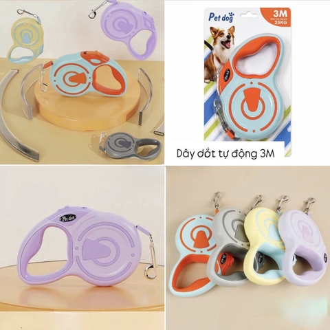 Dây dắt tự động 3m