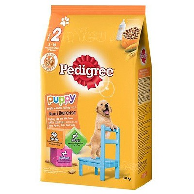 Pedigree Puppy vị Gà trứng và sữa gói 1.3kg