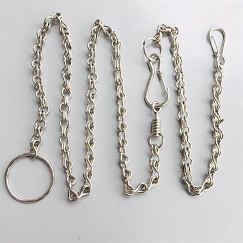 Dây xích Inox 1 móc và vòng cổ - Size L 2.6mm (dưới 30kg)