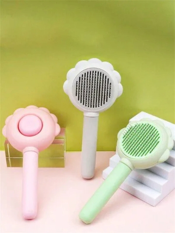 Lược đẩy lông hình hoa