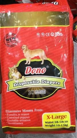 Bỉm cho Chó Mèo bé cái 10 (10-15kg)