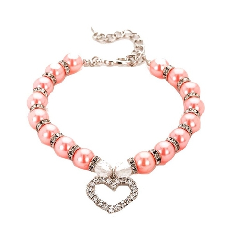 Vòng ngọc trai trái tim 1