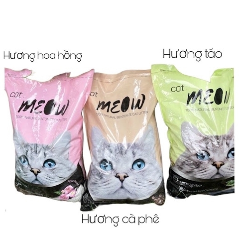 Cát đất sét Meow