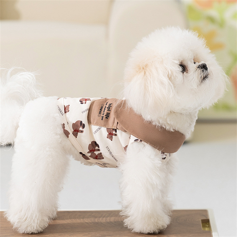 Áo sơ mi gấu nâu