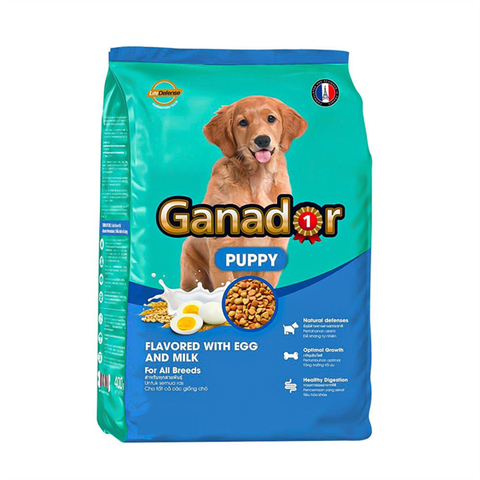 Ganador Puppy Chó Con Vị Trứng & Sữa 400Gr