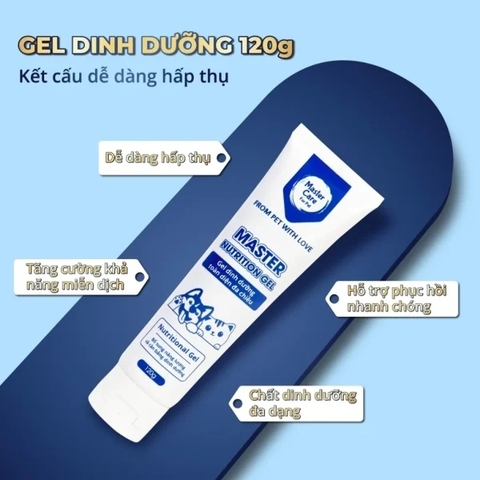 Gel dinh dưỡng cho chó mèo MasterCare