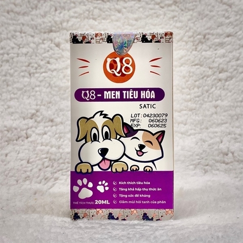 Men tiêu hóa cho chó mèo Q8